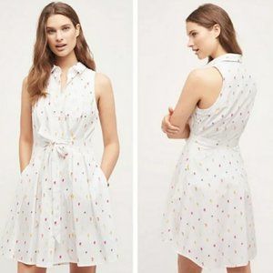 Anthropologie HD in Paris Paleta Popsicle Shirt Dress